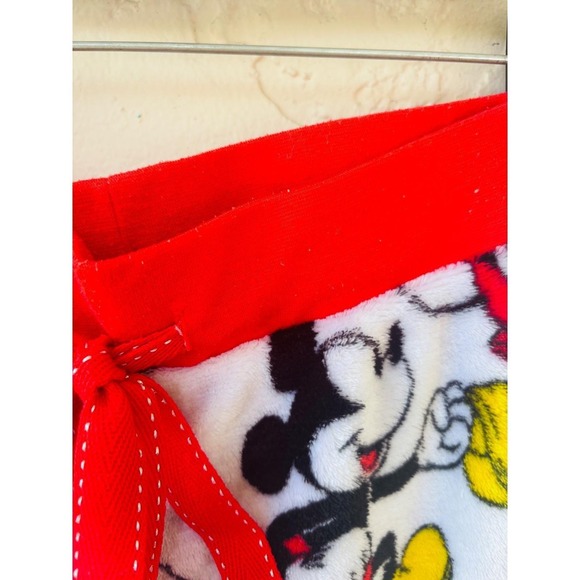Disney Mickey Mouse Fleece Pajama Pants Oh Boy Print Lounge Sleepwear Sz Sm - Picture 4 of 6